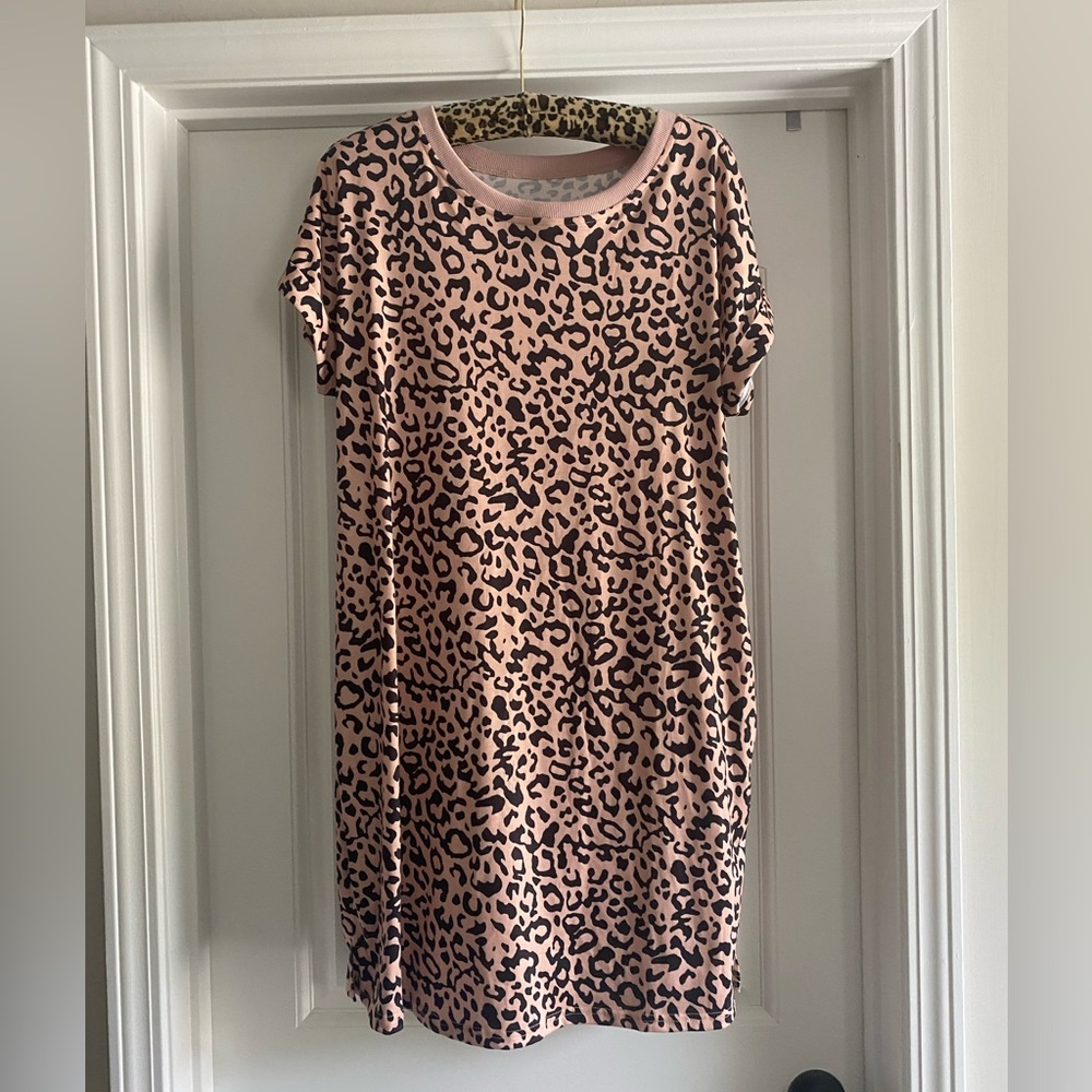 Pink Cheetah Print dress